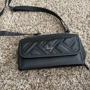 satin, Luxe lug, Crossbody wallet